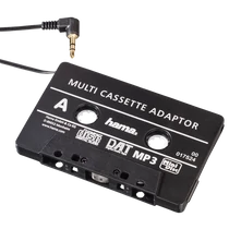 HAMA 17524, CD ADAPTER KAZETTA AUTORÁDIÓHOZ, FEKETE HAMA