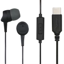 HAMA 184141, "BASIC4PHONE" IN-EAR FÜLHALLGATÓ,USB TYPE-C, FEKETE HAMA