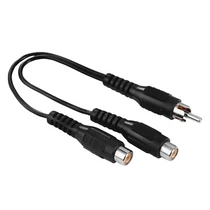 HAMA 205183, FIC RCA Y-ADAPTER 1 DUGÓ - 2 ALJ HAMA