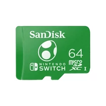 SANDISK 220029, MSDXC KÁRTYA "Nintendo-licensed Yoshi Edition" 64GB,,100 / 90 MB / s SanDisk