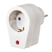 HAMA 223323, FIP HÁLÓZATI TÚLFESZÜLTSÉG VÉDŐ ADAPTER, FEHÉR HAMA