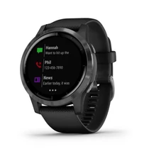 Garmin vívoactive 4 fekete szürke csattal