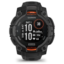Garmin instinct 3, 45mm solar, black