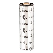 RIBBON 3300 WAX/RESIN 110MMX74M STANDARD 12MM CORE 12/BOX