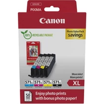 Canon CL-571XL Tintapatron Multipack Photo 4x11 ml Canon