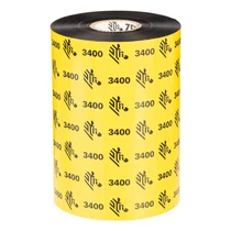 RIBBON 3400 WAX/RESIN 83MM 450 METERS C-25MM BOX OF 6