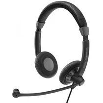 EPOS SENNHEISER SC 75 MS USB ML Fejhallgató Fekete, 1000635 Epos