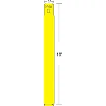 Z-BAND FUN 25X254MM 350 BANDS/ROLL YELLOW BOX OF 4