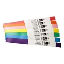Z-BAND ULTRASOFT 1X11IN COATED WRISTBAND 175/ROLL 6/BOX BLUE