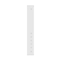 WRISTBAND POLY 1X7IN DT Z-BAND COATED PERM ADH 1IN 3/BOX