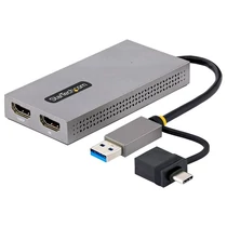 STARTECH Adapter USB to Dual HDMI, 2xUSB 3.2 + USB 3.0 to HDMI STARTECH