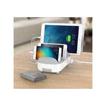 10PORTUSB CHARGIND DOCK STATION WHITE EU PLUGS