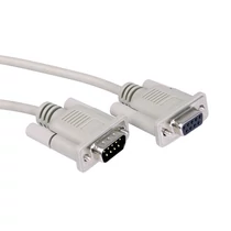 RS232 CABLE DB9 ST/BU 1 8M 