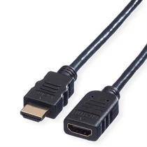 HDMI VERL.-CBL+ETH A-A ST/BU 2M 