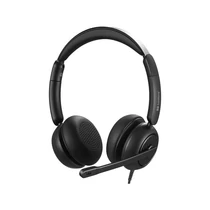 SANDBERG 3 in 1 Headset mikrofonnal, 3,5 mm minijack, USB-A és USB-C csatlakozó, hang szabályozás némítás, 5 év garancia Sandberg
