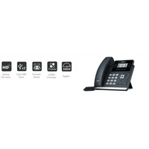 YEALINK Telefon - SIP-T42U VoIP 12 vonalas LCD kijelző, 2xUSB, POE YEALINK