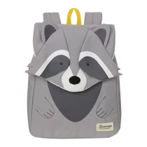 Sammies by SAMSONITE Gyermek hátizsák 132079-8734, BACKPACK S+ (RACCOON REMY) -HAPPY SAMMIES ECO