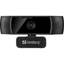 SANDBERG Webkamera, USB Webcam Autofocus DualMic Sandberg