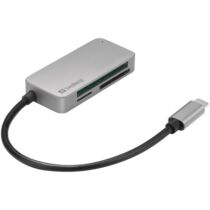 SANDBERG Kártyaolvasó, USB-C Multi Card Reader Pro Sandberg