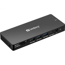 SANDBERG USB-C Dokkoló 13in1 DockingStation Pro Sandberg