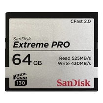 SANDISK 139791, CFAST EXTREME PRO KÁRTYA, 64GB, 525MB / SEC. SanDisk