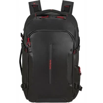 SAMSONITE Notebook hátizsák 142896-1041, TRAVEL BACKPACK S 38L 17.3" (BLACK) -ECODIVER