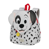 SAMSONITE Gyermek hátizsák 151699-A468 Happy Sammies Disney BACKPACK S DISNEY PATCH - DALM.PATCH, Fekete-fehér Samsonite