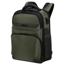 SAMSONITE Notebook hátizsák 151779-1388, BACKPACK PRO-DLX 6 UNDERSEATER 15.6" - zöld Samsonite