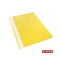 ESSELTE Gyorsfűző, PP, A4,"Standard", sárga ESSELTE