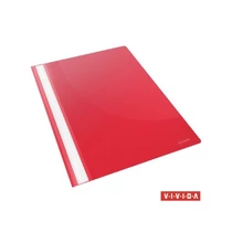 ESSELTE Gyorsfűző, PP, A4,"Standard", piros ESSELTE