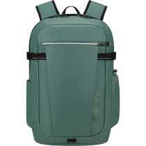 AMERICAN TOURISTER 154113-1257 Upventure LAPT. BACKPACK 17.3" DARK FOREST, Notebook Hátizsák, Zöld American Tourister