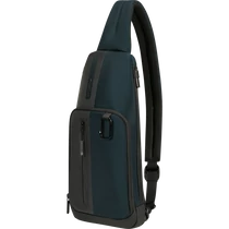 SAMSONITE Sling táska 155238-1277 Biz2Go SLINGBAG M DEEP BLUE, Kék Samsonite