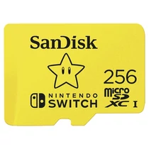 SANDISK 183573, microSDXC KÁRTYA NINTENDO SWITCH 256GB, 100MB / s, U3, C10, A1, UHS-1 SanDisk