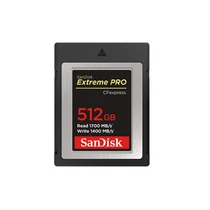 SANDISK 186487, CFEXPRESS EXTREME PRO® KÁRTYA 512GB, Type B, 1700MB / s, 1400MB / s, SanDisk