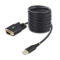 10FT/3M USB TO SERIAL CABLE DB9 RS232 ADAPTER