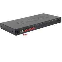 EXCEL Optikai Patch Panel SM / ST 1U 24 port, 8 ST toldóval töltve Excel