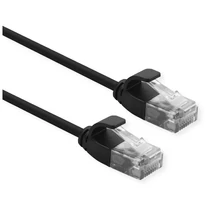 UTP DATACENTER PATCH CABLE SLIM KAT6A LSOH BLACK 0 3M