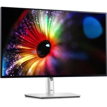 DELL LCD Monitor 27" U2724D LED Edgelight 2560x1440, 120Hz, 2000:1, 350cd, 5ms, DP HDMI 2x USB-C, Thunderbolt, Ezüst Dell
