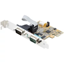 STARTECH 2xPCI-E Soros kártya to RS232 (DB9) Soros kártya Low Profile STARTECH
