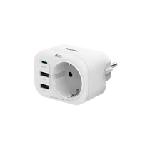 HAMA 223342, KONNEKTOR TÖLTŐADAPTERREL, 2 USB-A, 1 USB-C, "PD", 20W HAMA