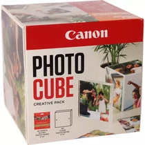 PP-201 5X5 PHOTO CUBE CREATIVE PACK WHITE ORANGE (40SHEETS) + A