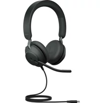 JABRA Fejhallgató - Evolve2 40 MS SE Teams Stereo Vezetékes USB-C, Mikrofon Jabra