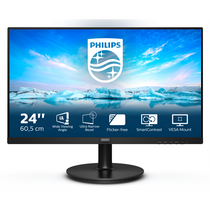 PHILIPS VA monitor 23.8" 241V8L, 1920x1080, 16:9, 250cd / m2, 4ms, D-Sub / HDMI