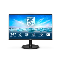 PHILIPS IPS monitor 23.8" 242V8LA, 1920x1080, 16:9, 250cd / m2, 4ms, 75Hz, VGA / HDMI / DisplayPort, hangszóró