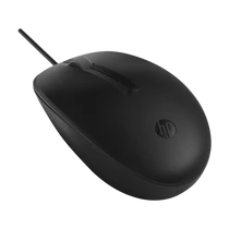 HP vezetékes lézer egér 128 - fekete HP BPS ATTACH