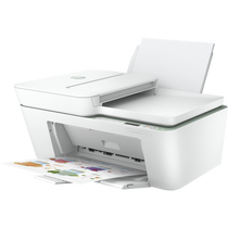 HP Tintasugaras MFP NY / M/S Deskjet Plus 4122E , USB / WiFi, A4 8.5lap / perc, 4800x1200, Síkágyas, ADF, Mentazöld