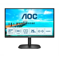 AOC VA monitor 27" 27B2AM, 1920x1080, 16:9, 250cd / m2, 4ms, 75Hz, HDMI / VGA, hangszóró