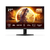 AOC IPS Gaming 200Hz monitor 27" 27G4HRE, 1920x1080, 16:9, 300 cd / m2, 0,5ms, HDMIx2 / DisplayPort AOC