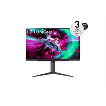 LG Gaming 144Hz IPS monitor 27" 27GR93U, 3840x2160, 16:9, 400cd / m2, 1ms, 2xHDMI / DisplayPort / 3xUSB, Pivot LG