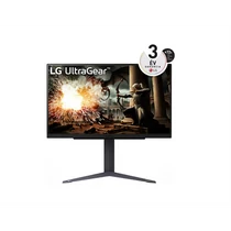 LG Gaming 180Hz IPS monitor 27" 27GS75Q-B, 2560x1440, 16:9, 300cd / m2, 1ms, 2xHDMI / DisplayPort, áll. mag, pivot, HDR10 LG